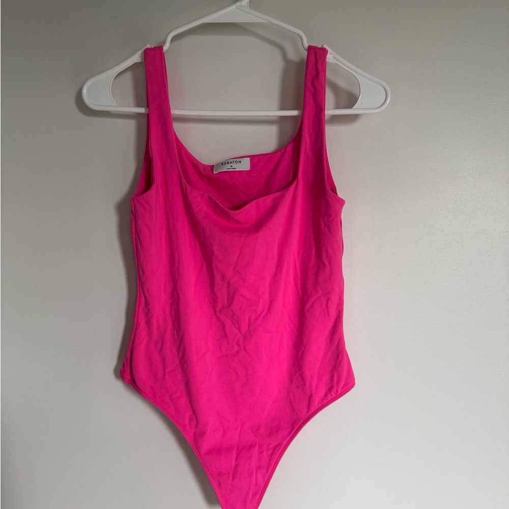 Babaton Pink bodysuit